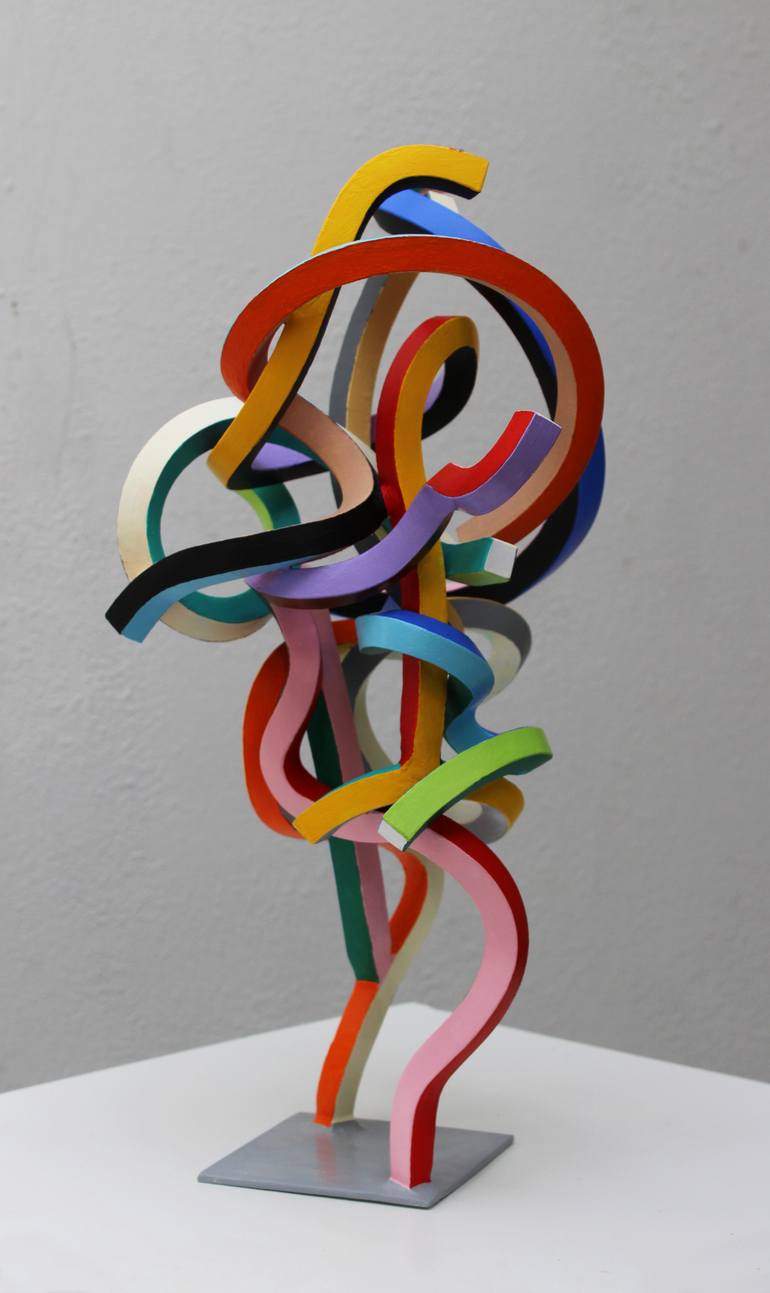 Original Abstract Sculpture by Frans Muhren