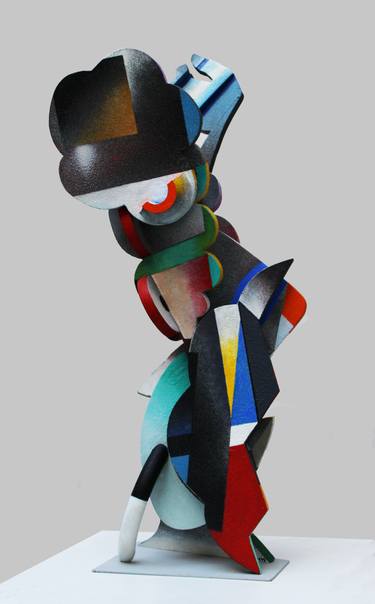 Original Abstract Sculpture by Frans Muhren