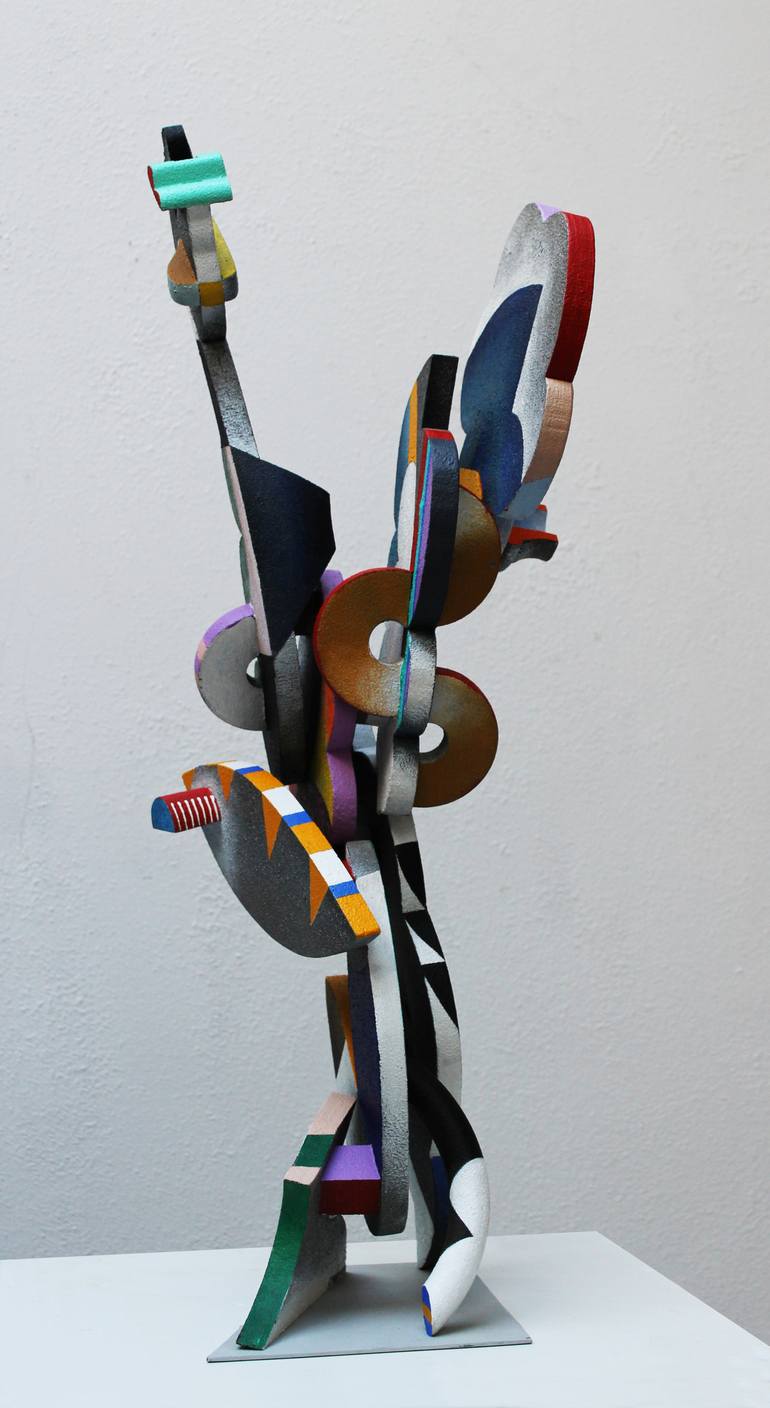 Original Abstract Sculpture by Frans Muhren