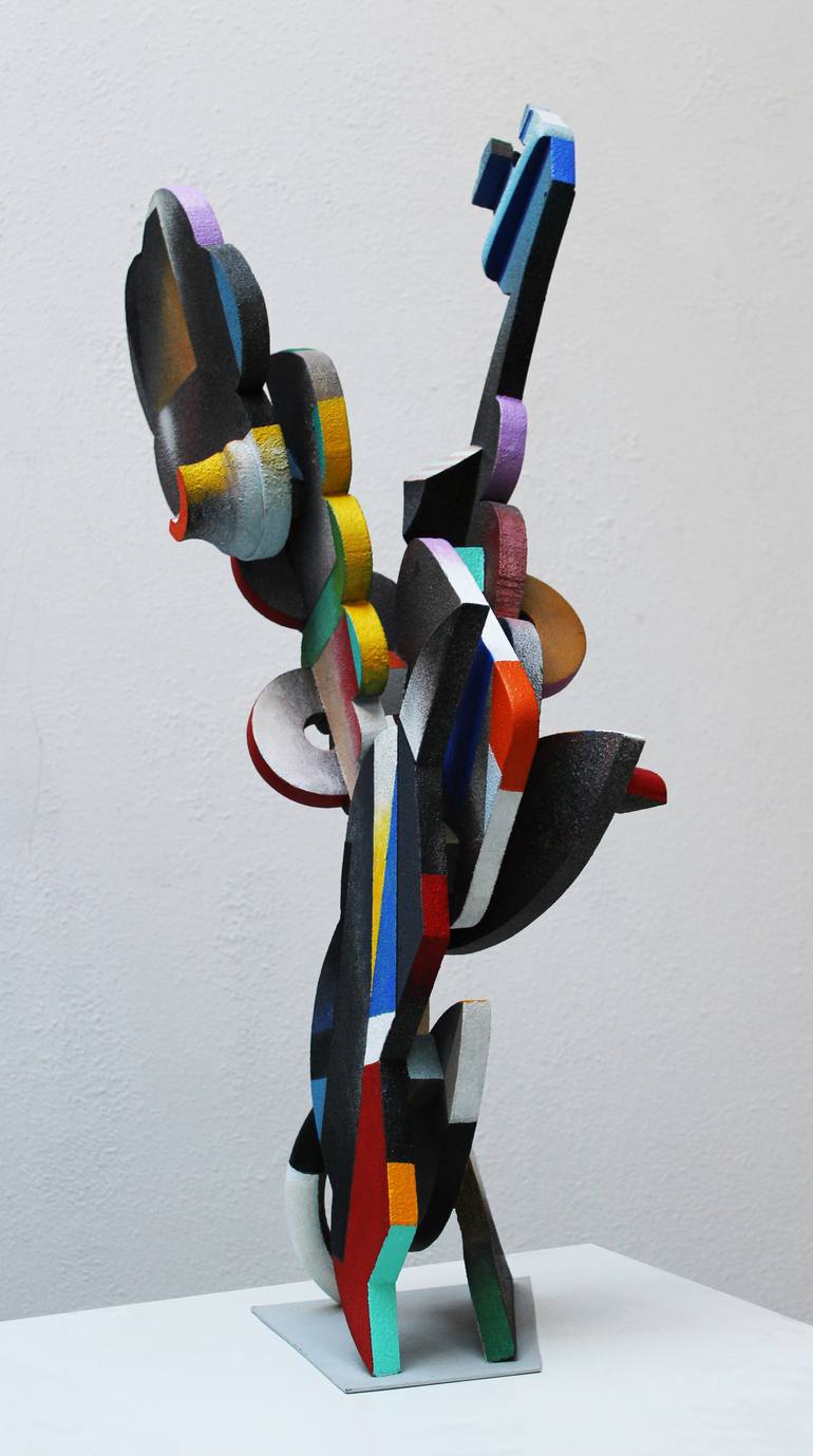 Original Abstract Expressionism Abstract Sculpture by Frans Muhren