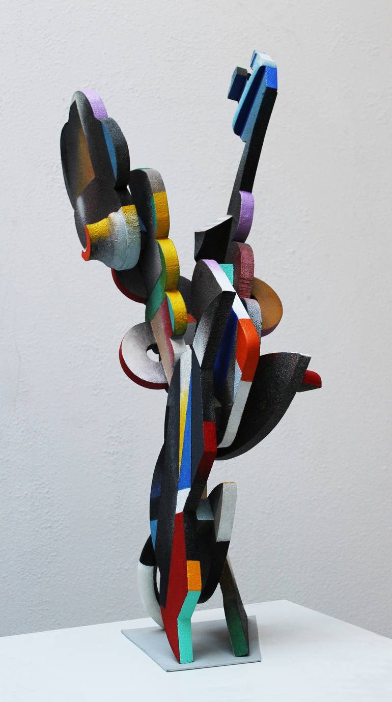 Original Abstract Sculpture by Frans Muhren