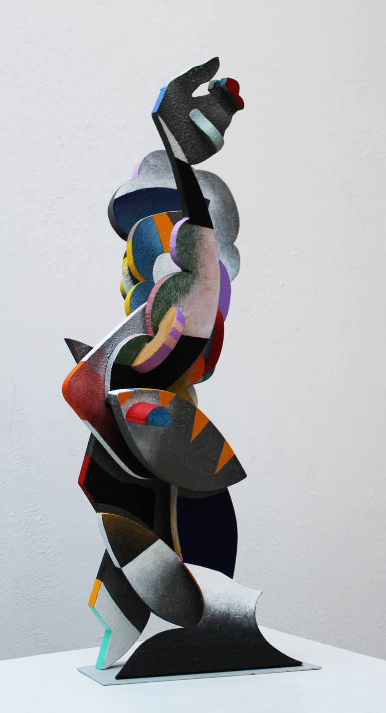 Original Abstract Sculpture by Frans Muhren