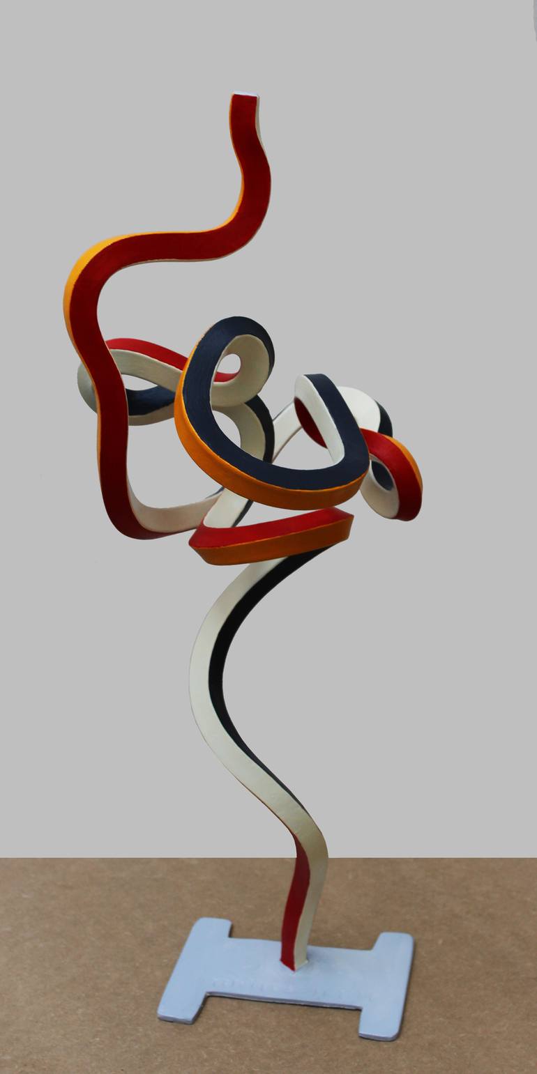 Original Abstract Sculpture by Frans Muhren