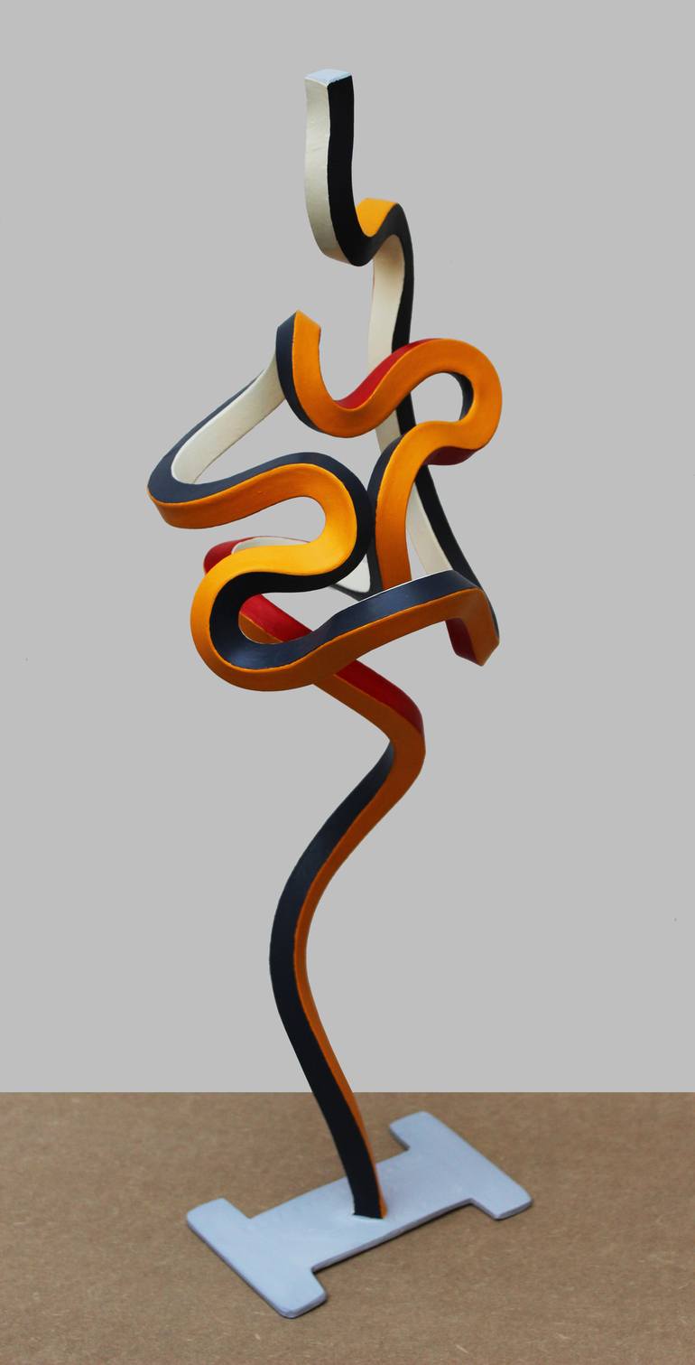 Original Abstract Sculpture by Frans Muhren