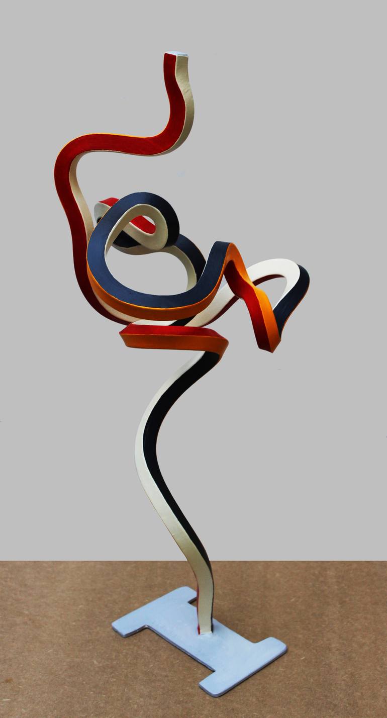 Original Abstract Sculpture by Frans Muhren