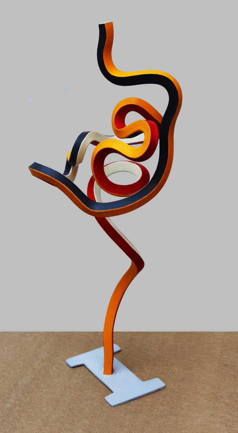 Original Abstract Sculpture by Frans Muhren