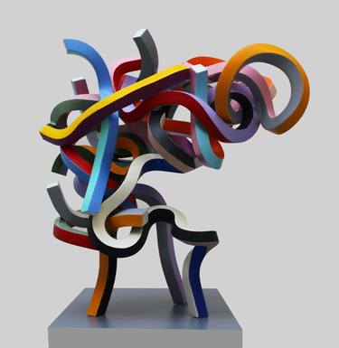 Original Abstract Sculpture by Frans Muhren