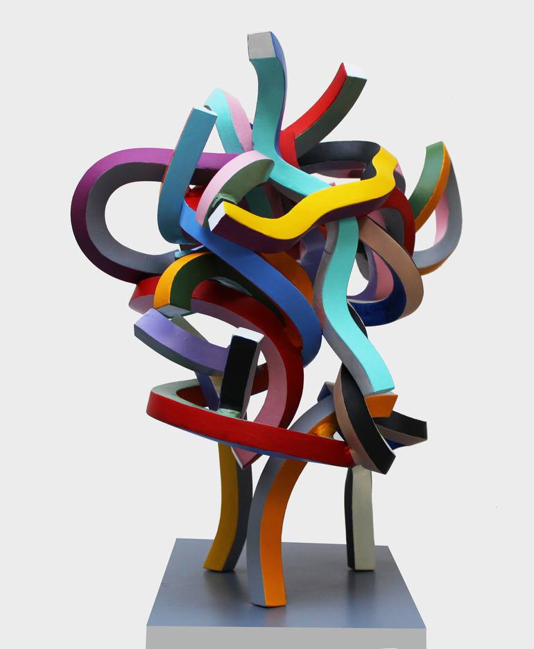 Original Abstract Sculpture by Frans Muhren