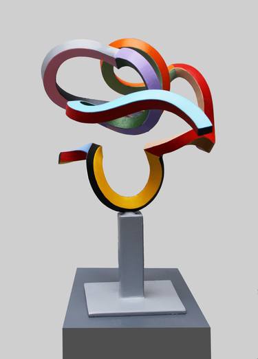 Original Abstract Sculpture by Frans Muhren