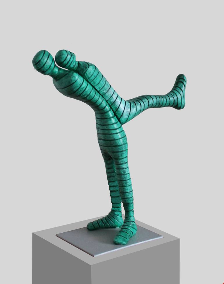 Original People Sculpture by Frans Muhren
