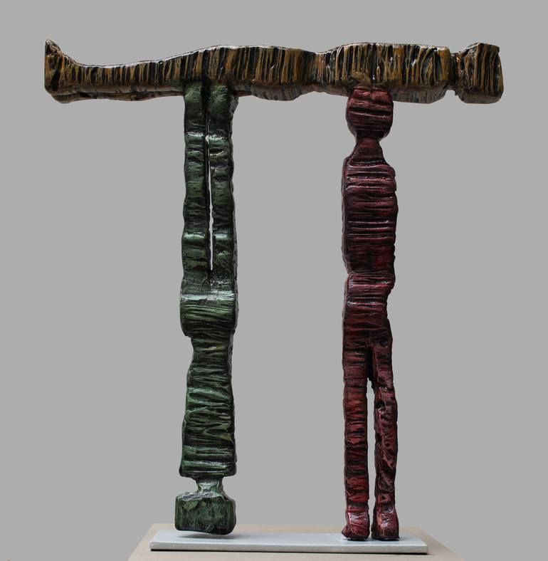 Original Culture Sculpture by Frans Muhren