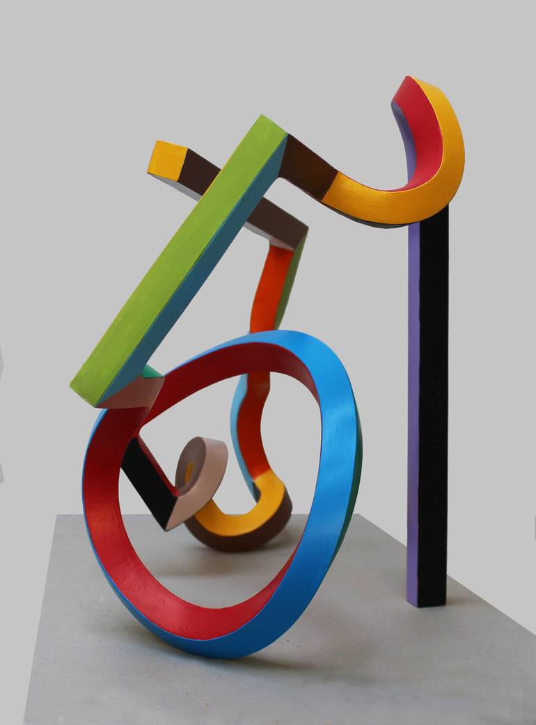 Original Abstract Sculpture by Frans Muhren