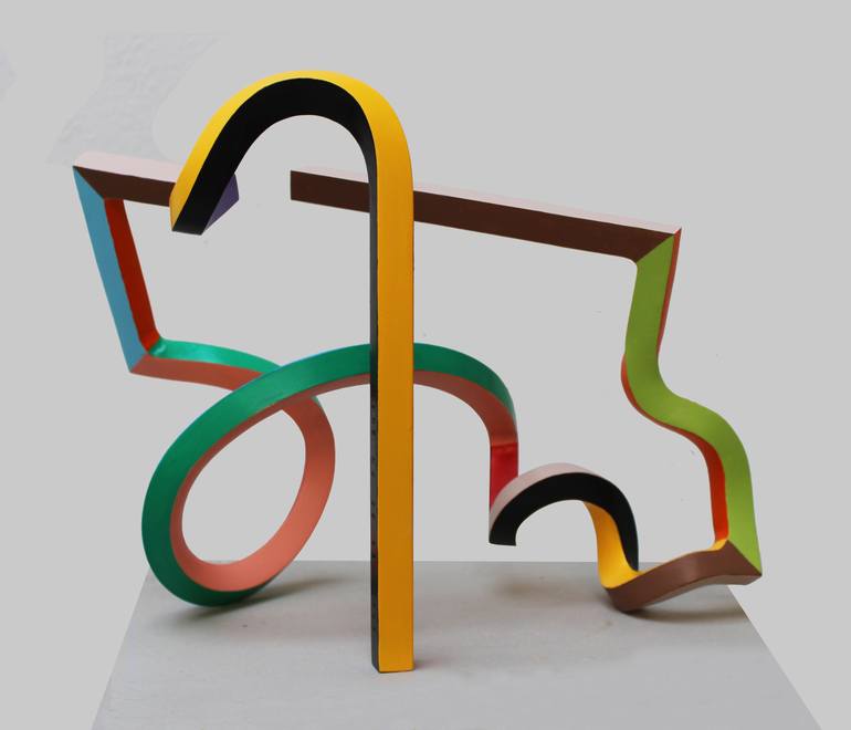 Original Abstract Sculpture by Frans Muhren