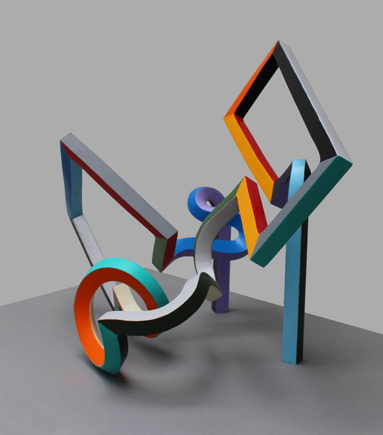 Original Abstract Sculpture by Frans Muhren