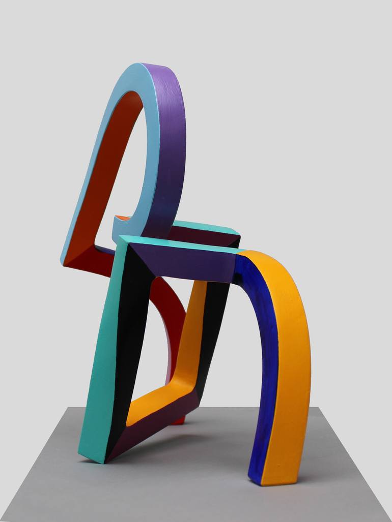 Original Abstract Sculpture by Frans Muhren