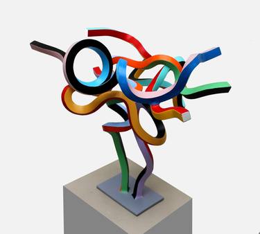 Original Abstract Sculpture by Frans Muhren