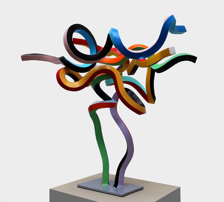 Original Abstract Sculpture by Frans Muhren