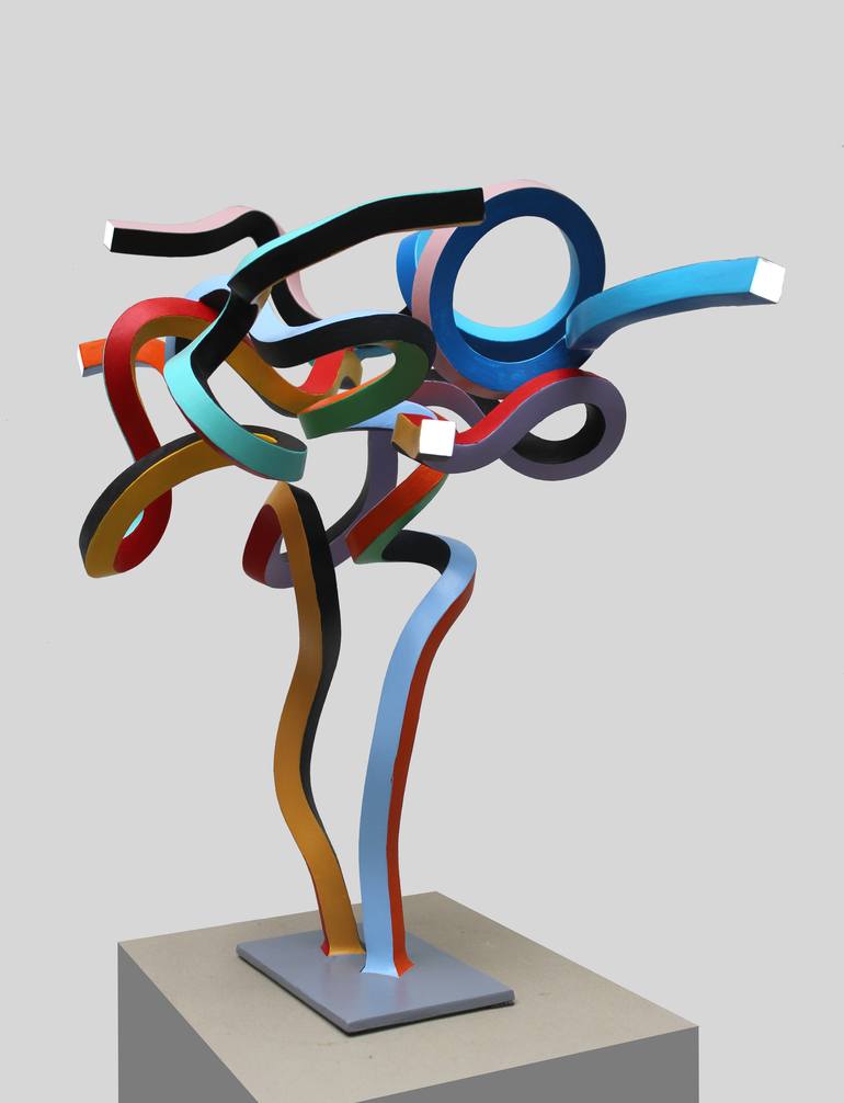 Original Abstract Sculpture by Frans Muhren