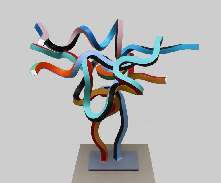 Original Abstract Sculpture by Frans Muhren