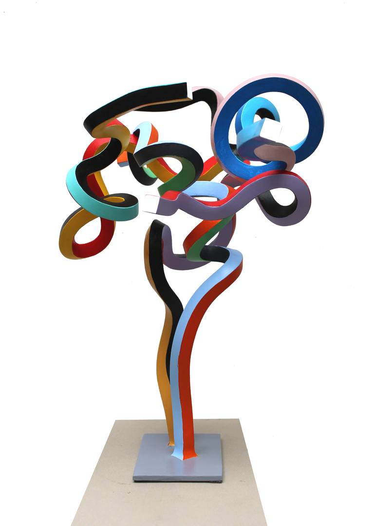 Original Abstract Sculpture by Frans Muhren