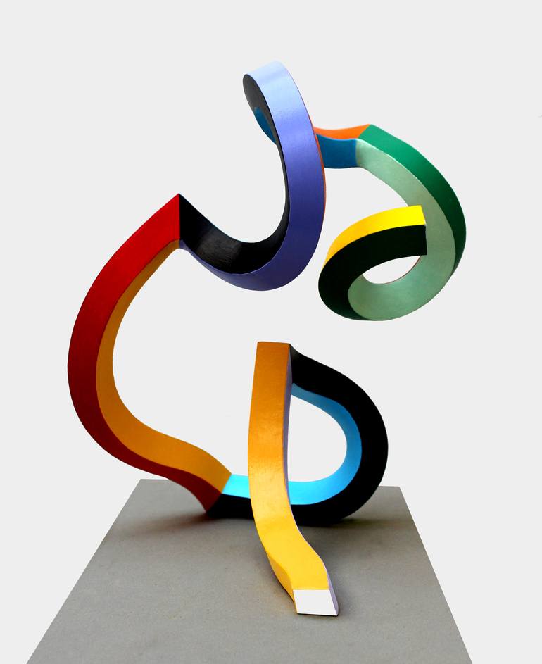 Streamer 64 Sculpture by Frans Muhren | Saatchi Art