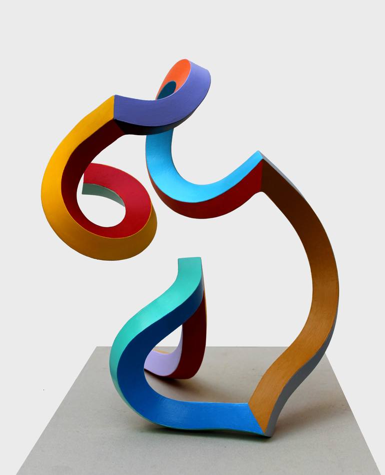 Original Abstract Sculpture by Frans Muhren