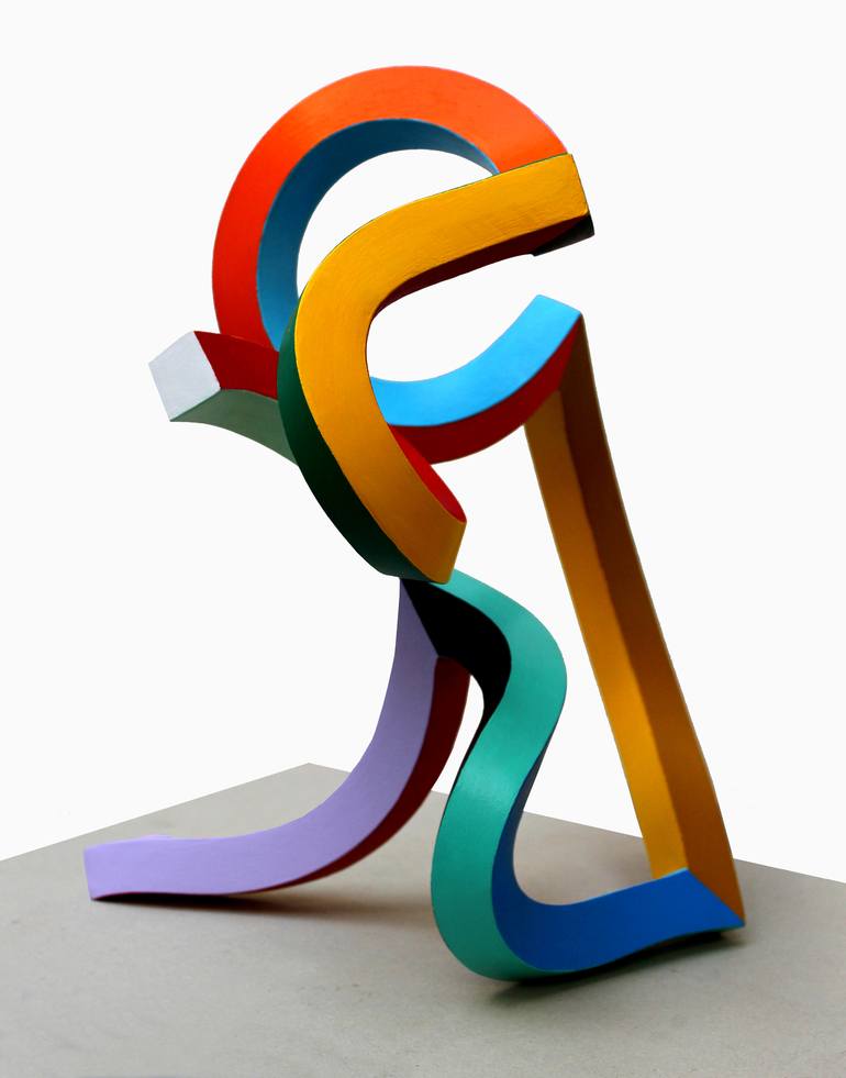 Original Abstract Sculpture by Frans Muhren