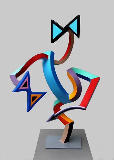 Original Abstract Sculpture by Frans Muhren