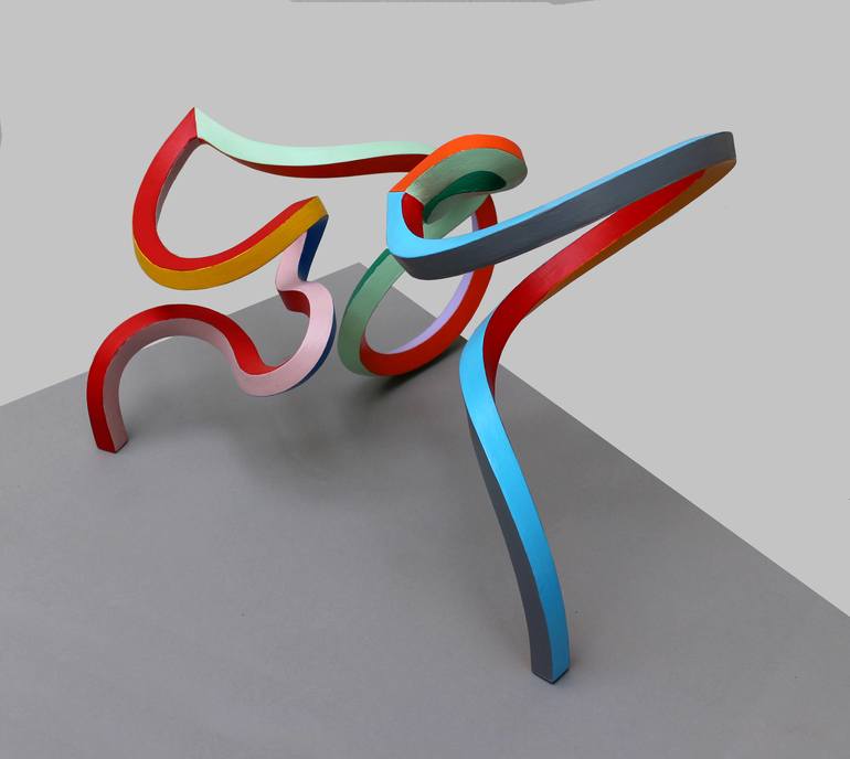 Original Abstract Sculpture by Frans Muhren