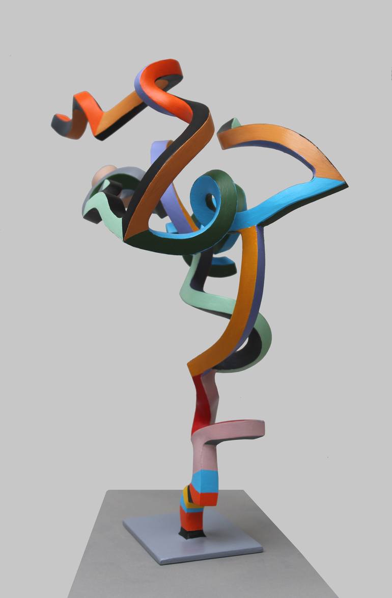 Original Abstract Sculpture by Frans Muhren