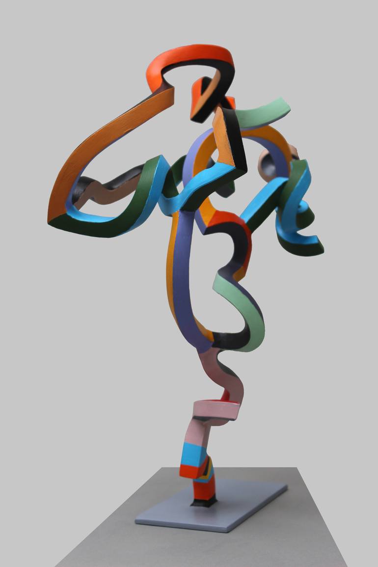 Original Abstract Sculpture by Frans Muhren