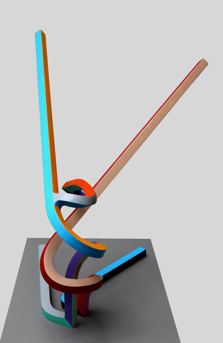 Original Abstract Sculpture by Frans Muhren