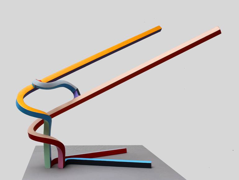 Original Abstract Sculpture by Frans Muhren