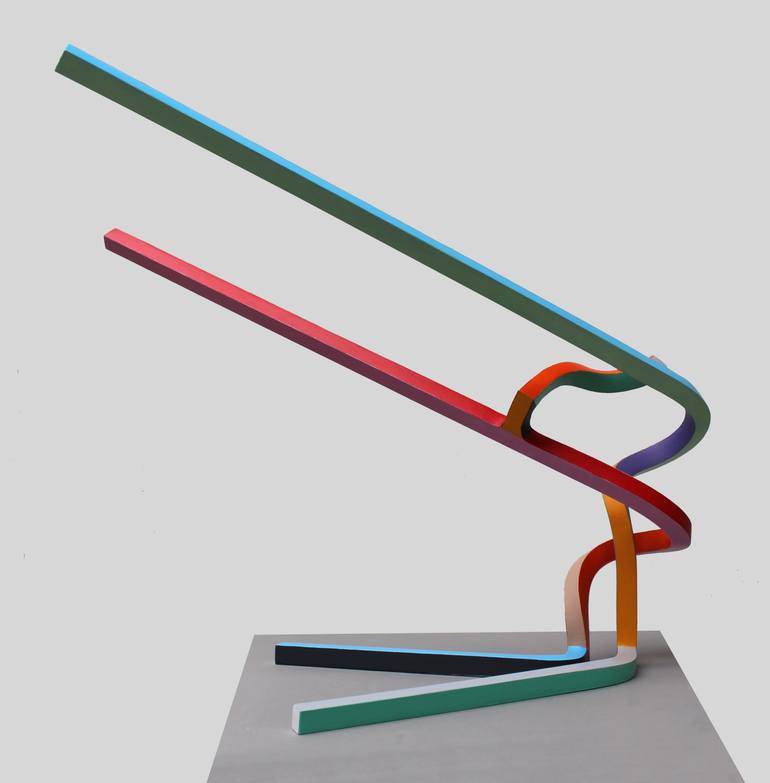 Original Abstract Sculpture by Frans Muhren