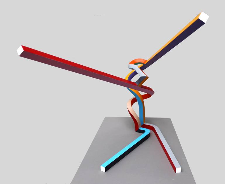 Original Abstract Sculpture by Frans Muhren