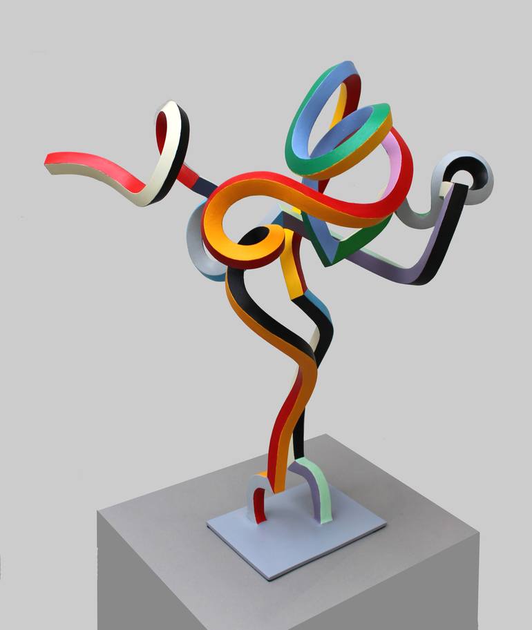 Original Abstract Sculpture by Frans Muhren