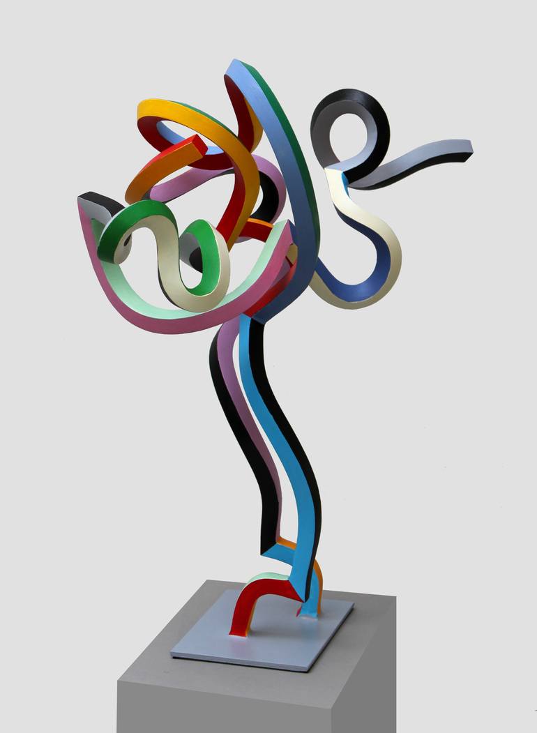 Original Abstract Sculpture by Frans Muhren