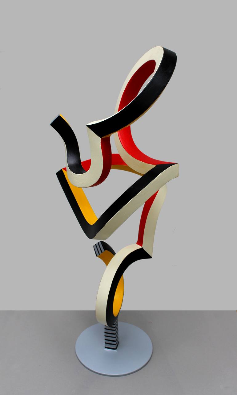 Original Abstract Sculpture by Frans Muhren