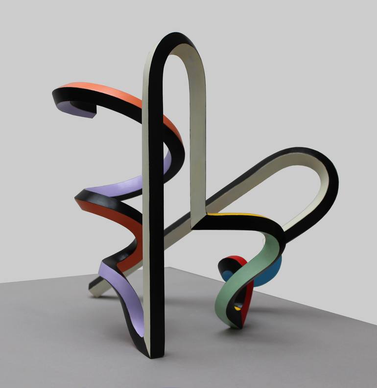 Original Abstract Sculpture by Frans Muhren