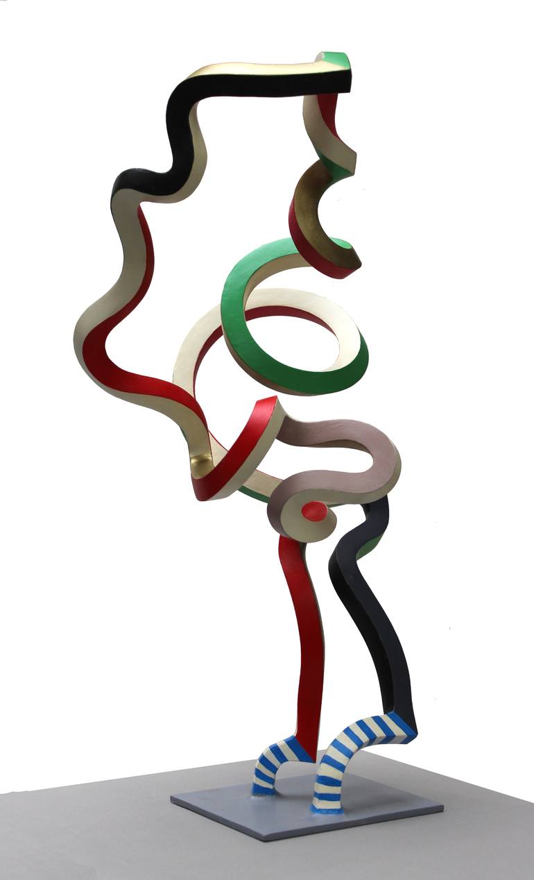 Original Abstract Sculpture by Frans Muhren