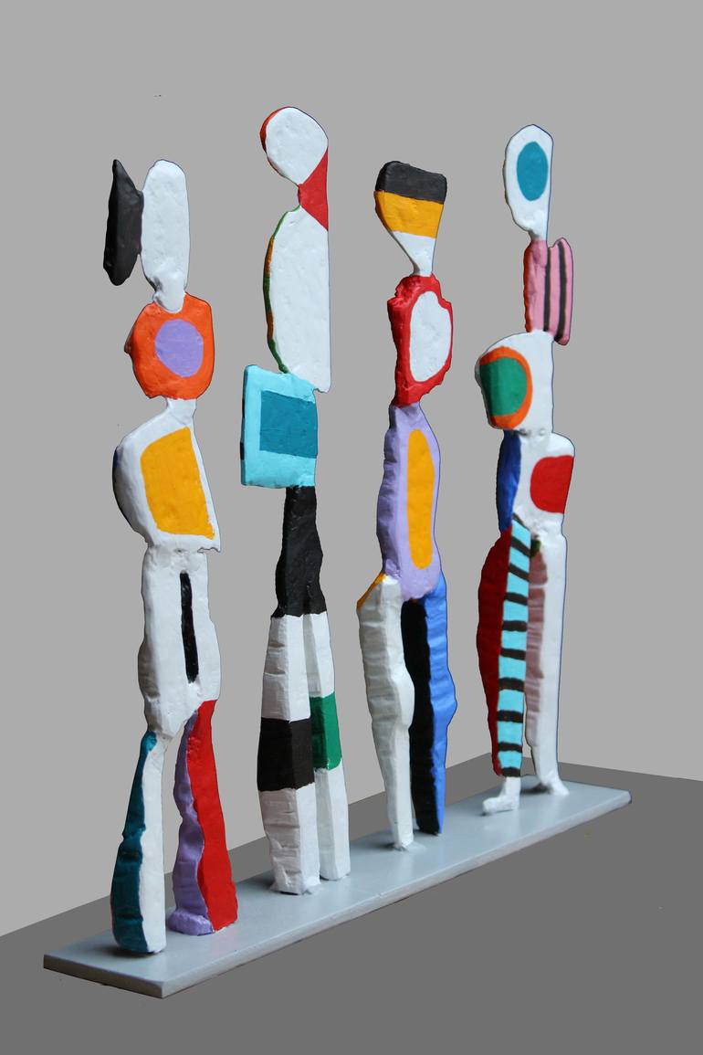 Original Abstract Sculpture by Frans Muhren