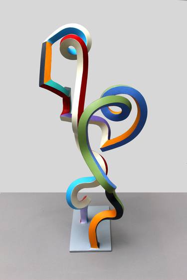 Original Abstract Sculpture by Frans Muhren