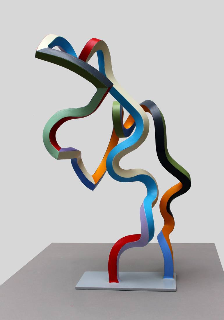 Original Abstract Sculpture by Frans Muhren