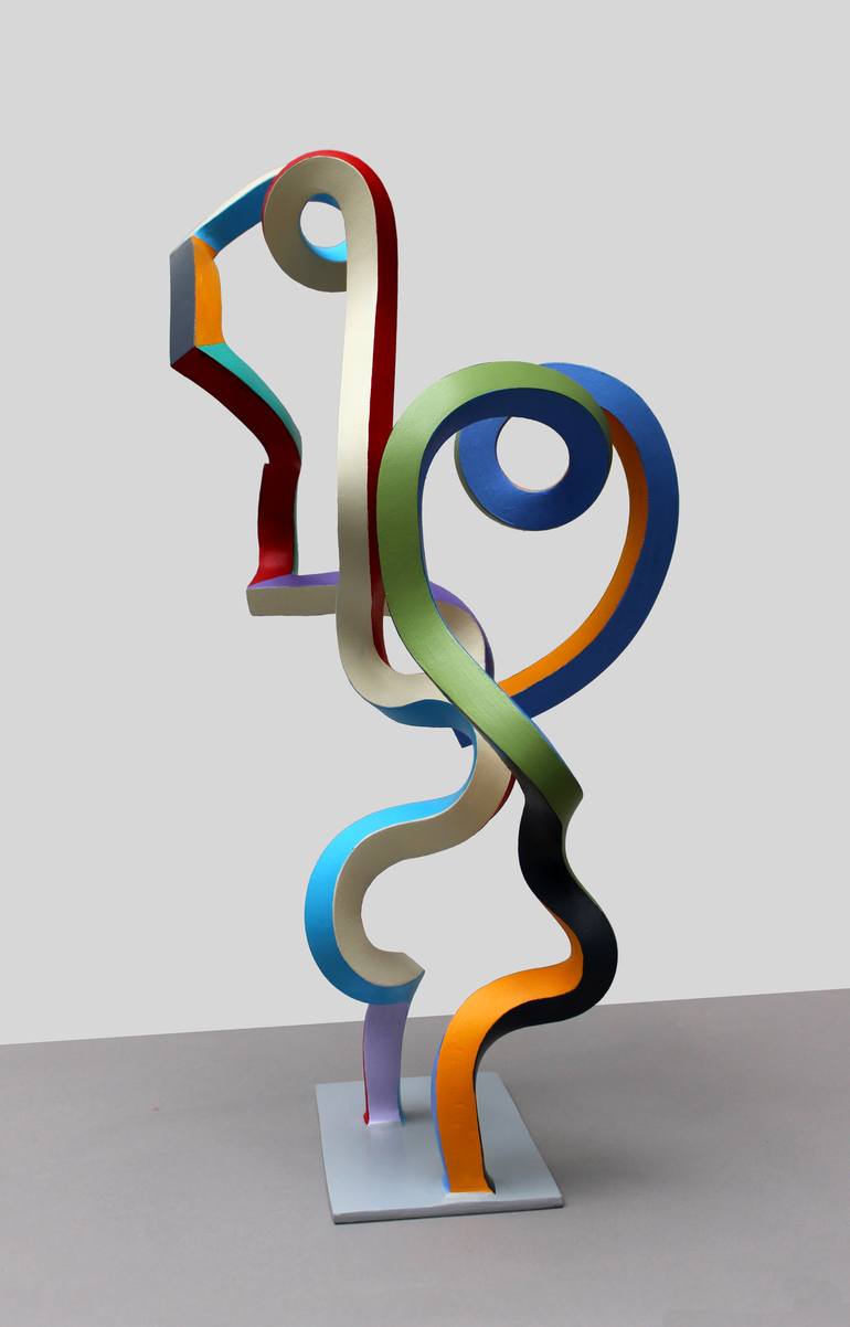 Original Abstract Sculpture by Frans Muhren