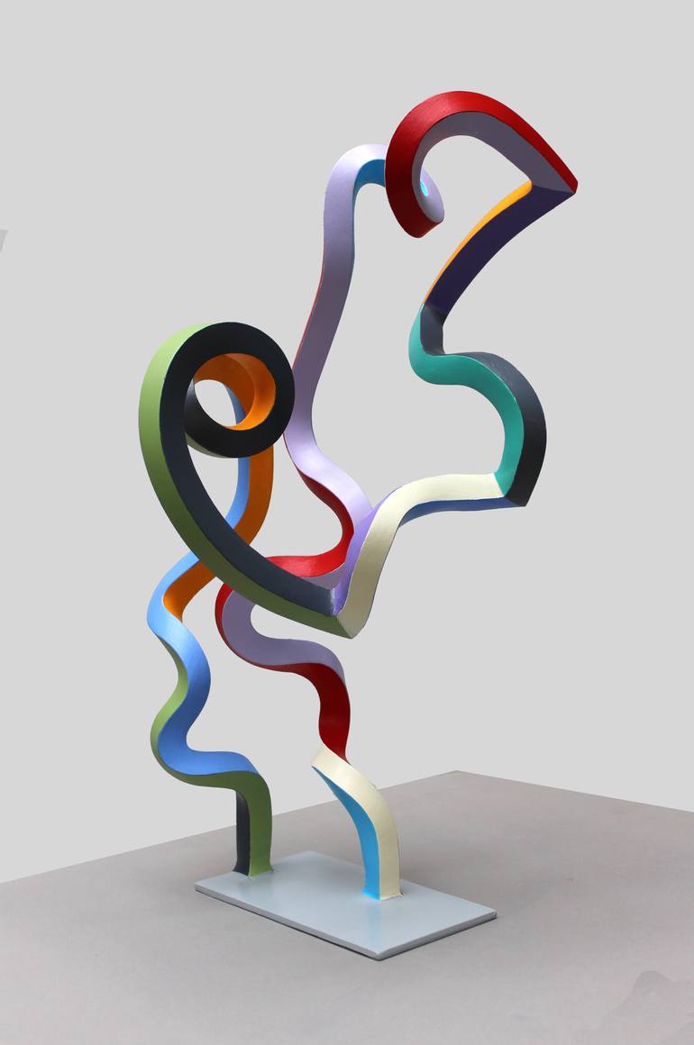 Original Abstract Sculpture by Frans Muhren