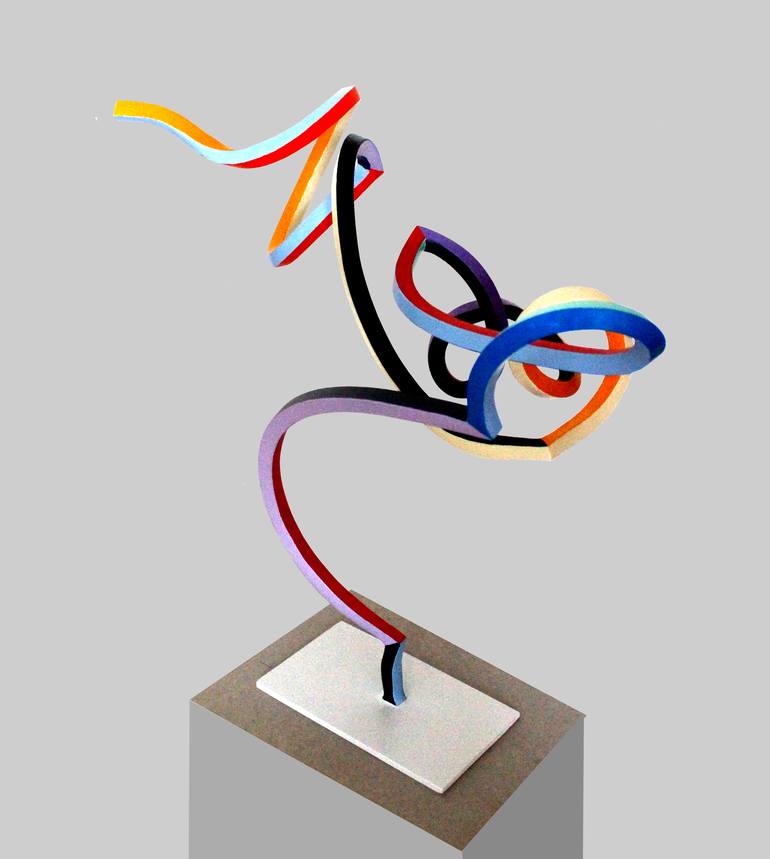 Original Abstract Sculpture by Frans Muhren