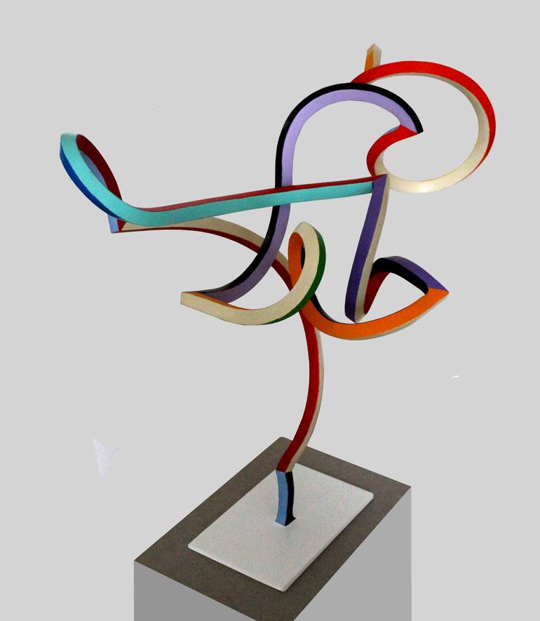 Original Abstract Sculpture by Frans Muhren