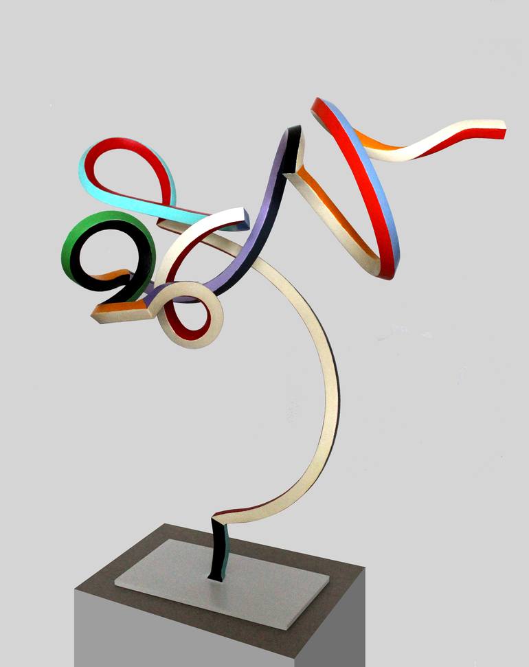 Original Abstract Sculpture by Frans Muhren