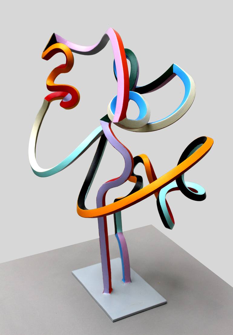 Original Abstract Sculpture by Frans Muhren