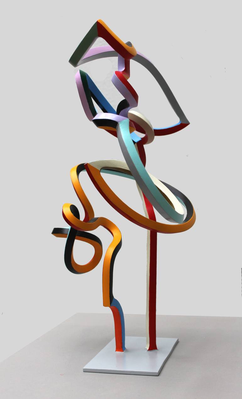 Original Abstract Sculpture by Frans Muhren